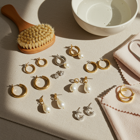 The Ultimate Guide to Cleaning Earrings: Maintain Sparkle and Hygiene