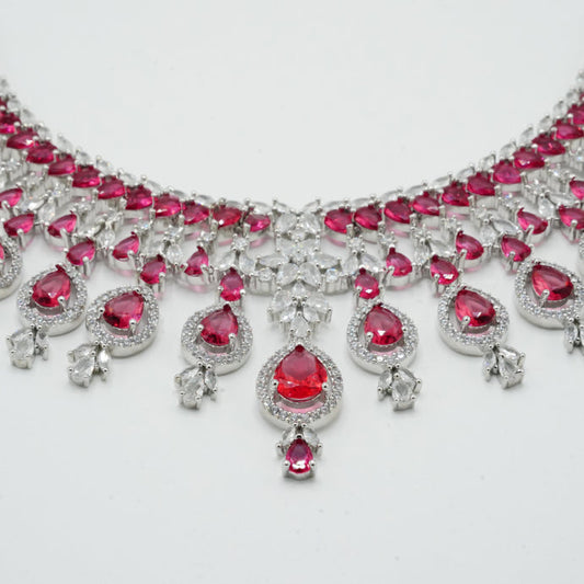 Royal Ember Ruby Necklace