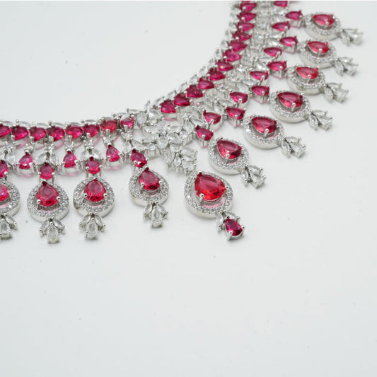 Royal Ember Ruby Necklace