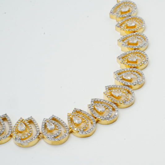 Mirage Bloom Gold Necklace