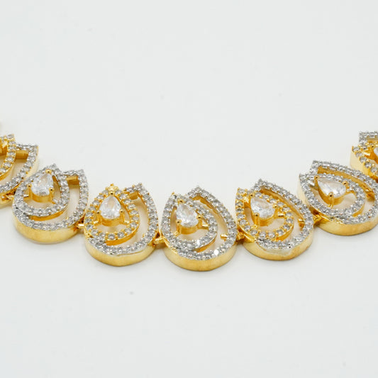 Mirage Bloom Gold Necklace