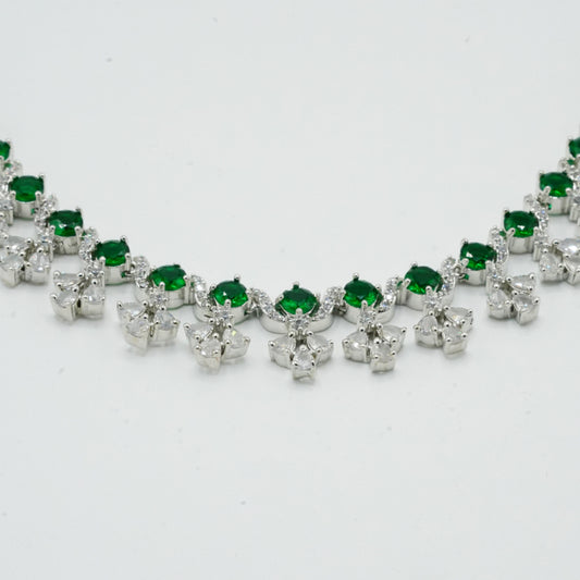 Emerald Eclipse Necklace